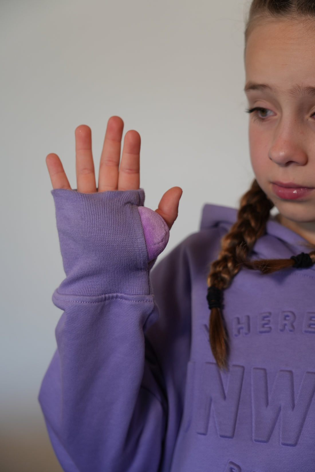 person holding stress balls